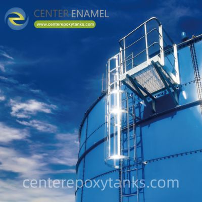 FBE Coated Tank for Chemical Wastewater Treatment- Built with a superior coating to resist aggressive chemical attack.