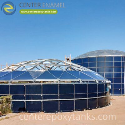 Tanques de armazenamento de combustível de jato de aço soldado com telhados flutuantes internos: mantenha a secura e pureza do combustível para segurança