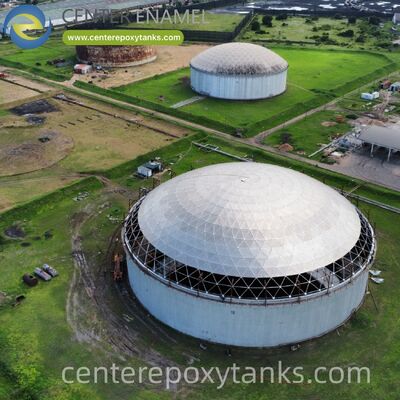 Tecidos flutuantes internos para tanques de óleo de aço soldado: oferece um selo de vapor abrangente para vários tipos de óleo