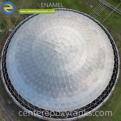 Teto flutuante interno para tanques de óleo bruto misturados de aço carbono soldado: evita perdas de luz durante a mistura complexa de óleo