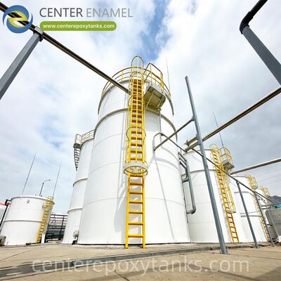 Teto flutuante interno para tanques de armazenamento de combustível acabados de aço inoxidável soldado: elimina o espaço de vapor para preservar a qualidade do produto refinado