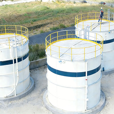 Soluções de armazenamento de aço soldado premium por Center Enamel