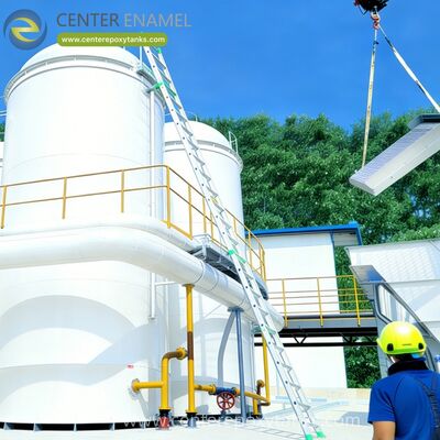 Teto flutuante externo para o tanque de armazenamento de combustível do gerador: mantém a estabilidade do combustível e evita o acúmulo de vapores perigosos nos depósitos de geração de energia