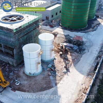 Tanques de aço com parafusos como tanques de água de combate a incêndios de emergência: Tanques de alta prontidão concebidos para a proteção de infraestruturas críticas.
