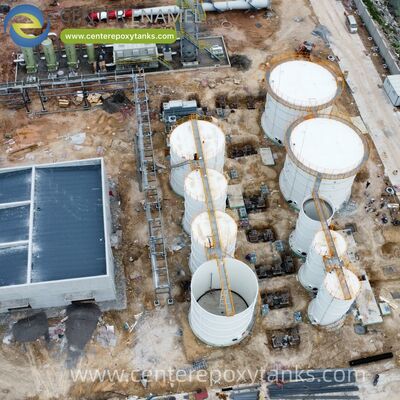 Tanques de aço com parafusos como tanques de armazenamento de água de incêndio: Reservas confiáveis que garantem a disponibilidade imediata de água durante emergências.