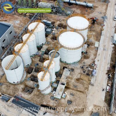 Tanques de aço com parafusos como tanques de armazenamento de água agrícola: reservatórios duráveis para irrigação geral e gestão de água agrícola.