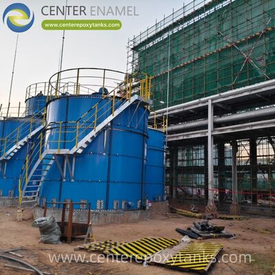 Bolted Steel Tanks as wastewater treatment aeration tank: Supports high-efficiency oxygen transfer with a stable, modular structural design.