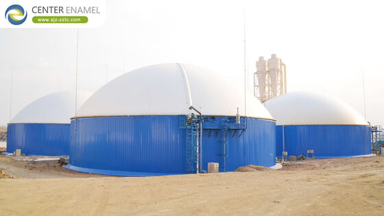 O coração das energias renováveis: tanques de biogás do GFS