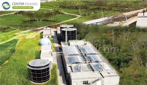 Tecnologia confiável de biogás e tanques GFS para o projeto de biogás de resíduos de cozinha do Nepal