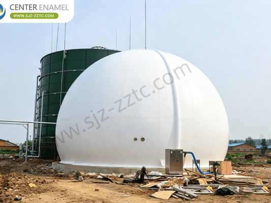 Fornecedor de Soluções de Biogás de Esterco Bovino em Gana: Solução de Processo CSTR pela Center Enamel