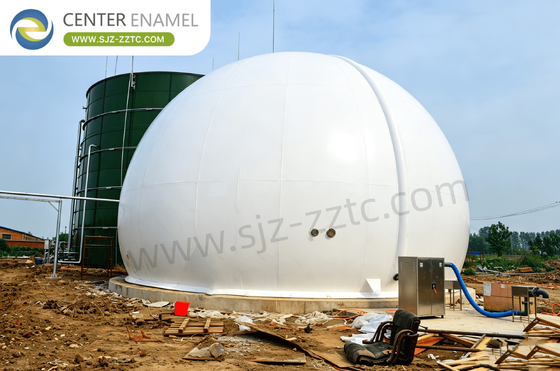 Contratista profissional de projeto de biogás com tanques de GFS para a Turquia Resíduos alimentares para biogás