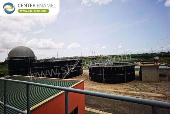 Fornecedor profissional de soluções de biogás com processo CSTR para o Marrocos Tratamento de águas residuais de matadouros