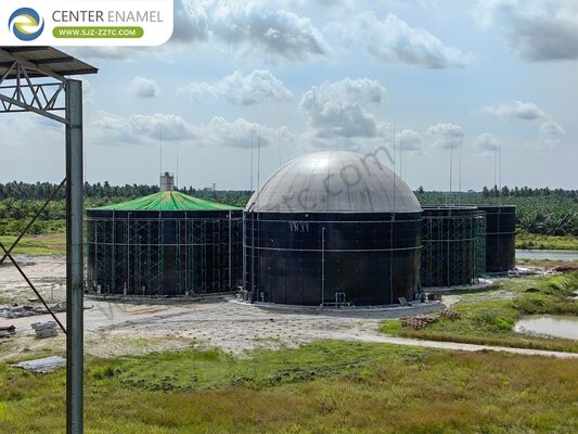 Bagasse em biogás em Mianmar: Tanques GFS de um fornecedor confiável de soluções de biogás