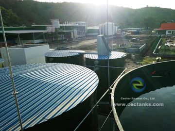 Ótimos tanques de armazenamento de água de vidro resistente à corrosão fundidos a aço com 30 anos de vida útil