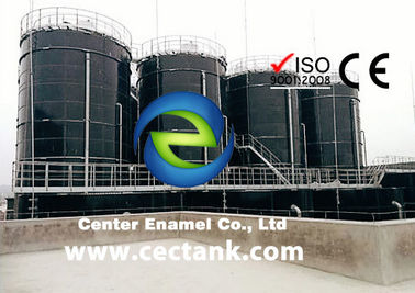 Tanques de vidro fundido em aço / tanques de armazenamento de biogás para plantas
