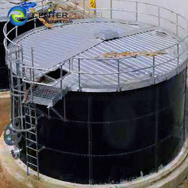 Tanques de água industriais de aço esmaltado de porcelana expandível AWWA D103-09 OSHA ISO/EN 28765