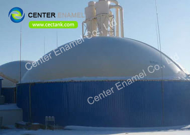 Plantas de biogás Tanques de aço fundido de vidro Alto desempenho 6,0 Dureza de Mohs