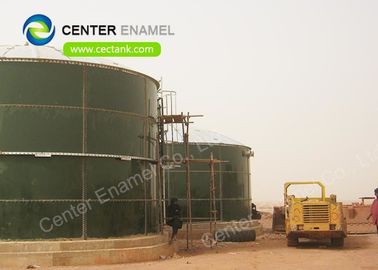 Tanques de armazenamento de óleo de palma brilhante para estação de tratamento de águas residuais de óleo de palma