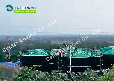 Esmalte tanque de armazenamento líquido de aço aparafusado revestido para os tanques de armazenamento do fuelóleo/petróleo