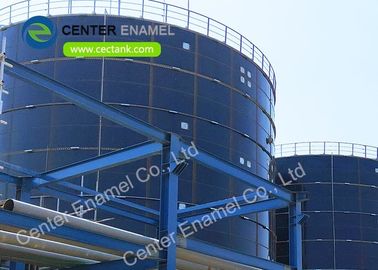 Tanques de armazenamento de água residual de aço revestidos de vidro líquido impermeável ISO9001 2008