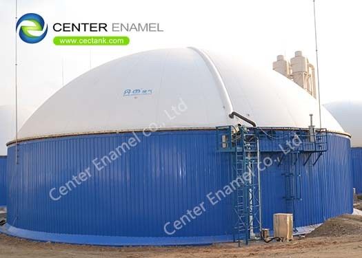 NSF ANSI 61 Tanques de armazenamento de água potável de aço revestido de vidro para instalações de tratamento de esgoto
