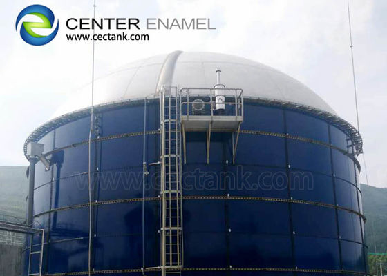 Tanques de armazenamento de águas residuais de aço para tratamento de águas residuais municipais