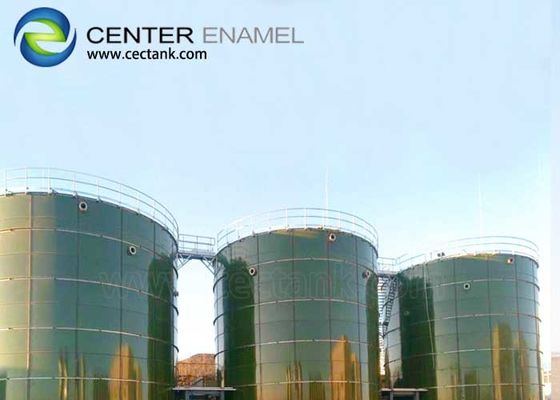 Tanques de processamento de aço revestidos de vidro para instalações de tratamento de águas residuais Equipamento de processamento industrial