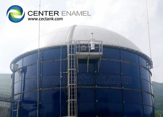 Tanques de armazenamento líquidos de aço aparafusados para o tratamento de águas residuais químico