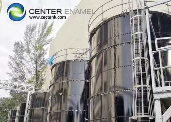 O esmalte do centro fornece os tanques de aço revestidos da cola Epoxy para clientes em todo o mundo