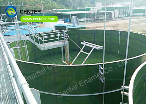 Tanques de retenção de lodo GFS para instalações de tratamento de águas residuais