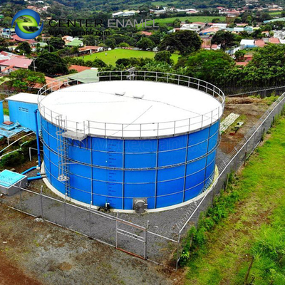 Tanques de retenção de águas residuais de aço para projetos municipais de tratamento de esgotos