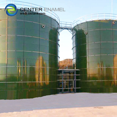 Tanque de tratamento de águas residuais de aço com parafusos de volume expandido