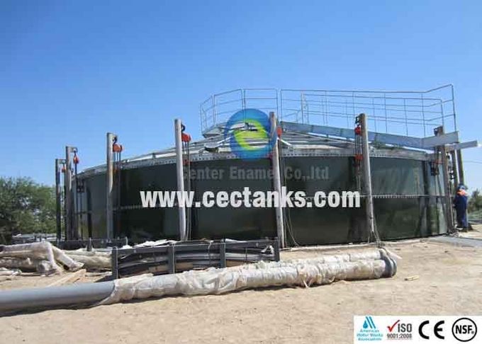 CEC Instalações de tratamento de águas residuais Vidro fundido a aço Tanques para armazenamento de água potável 0