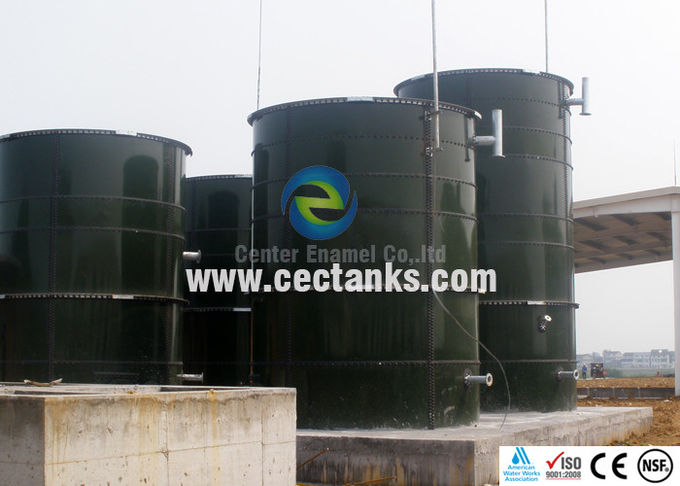 Tanques de armazenamento de águas residuais para instalações de biogás, instalações de tratamento de águas residuais 0