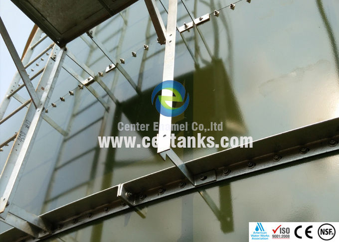 Tanques de armazenamento de águas residuais de aço fundido de vidro para instalações de tratamento de águas residuais 1
