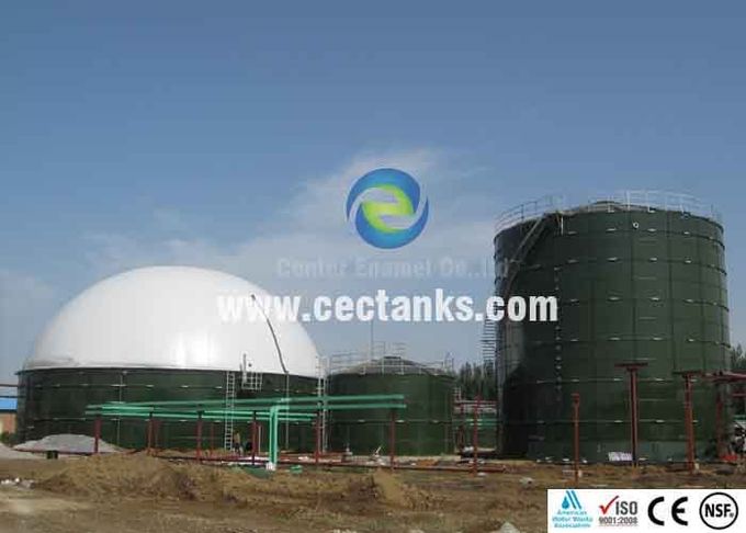 Tanque de armazenamento de biogás de 100000 / 100K galões, Digestão anaeróbica a baixa temperatura 0