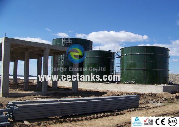 Reservatórios de água de aço fundido de vidro para instalações de biogás / instalações de tratamento de águas residuais 0