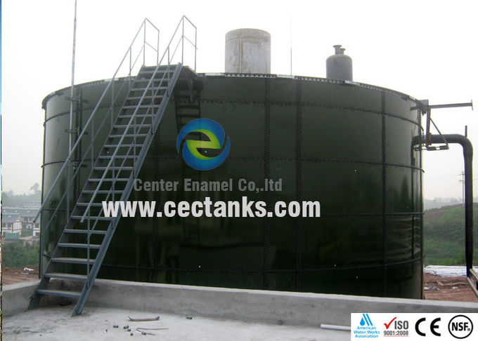 Irrigação de aço revestido de vidro Tanques de armazenamento de água agrícola Sistemas de aspersão Resistência química 0
