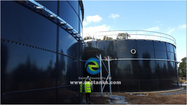 Projeto de armazenamento de abastecimento de água Vidro fundido a aço Tanques de água Silo Container conforme NSF 61/ ANSI 1