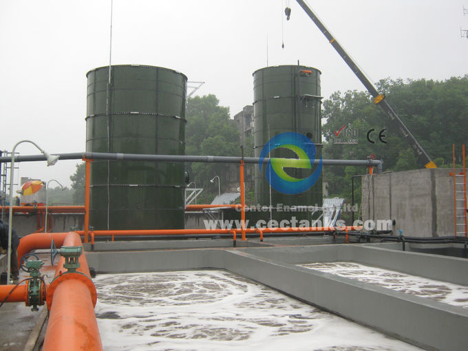 Tanque de armazenamento de lodo para os sectores da engenharia e concepção de processos, digestão anaeróbica e secagem de lodo 1