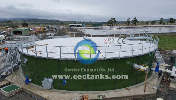 Reator anaeróbico de aço com membrana de PVC, gerador de tanque de armazenamento de biogás para estação de tratamento de água 1